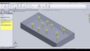 HOLE WIZARD SOLIDWORKS