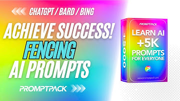 Fencing AI Prompts by PromptPack | #AI #ChatGPT #Bard #Bing