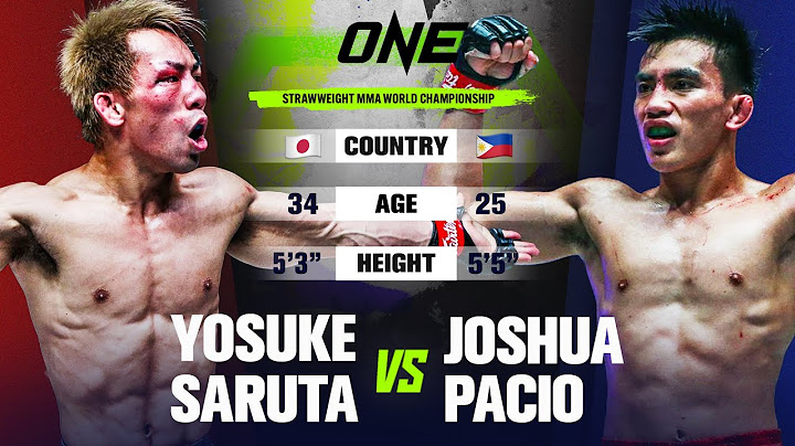 Yosuke Saruta vs. Joshua Pacio I | MMA Full Fight