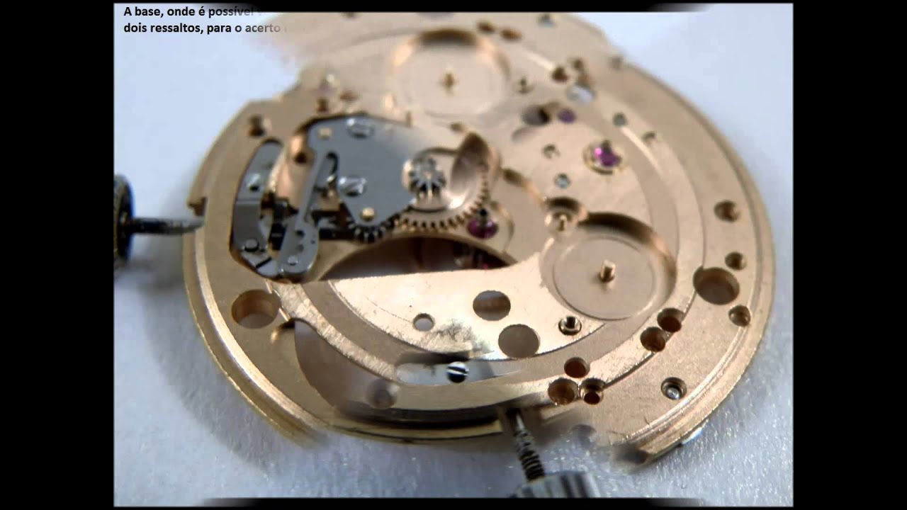 OMEGA calibe 565 (by pieces) - YouTube