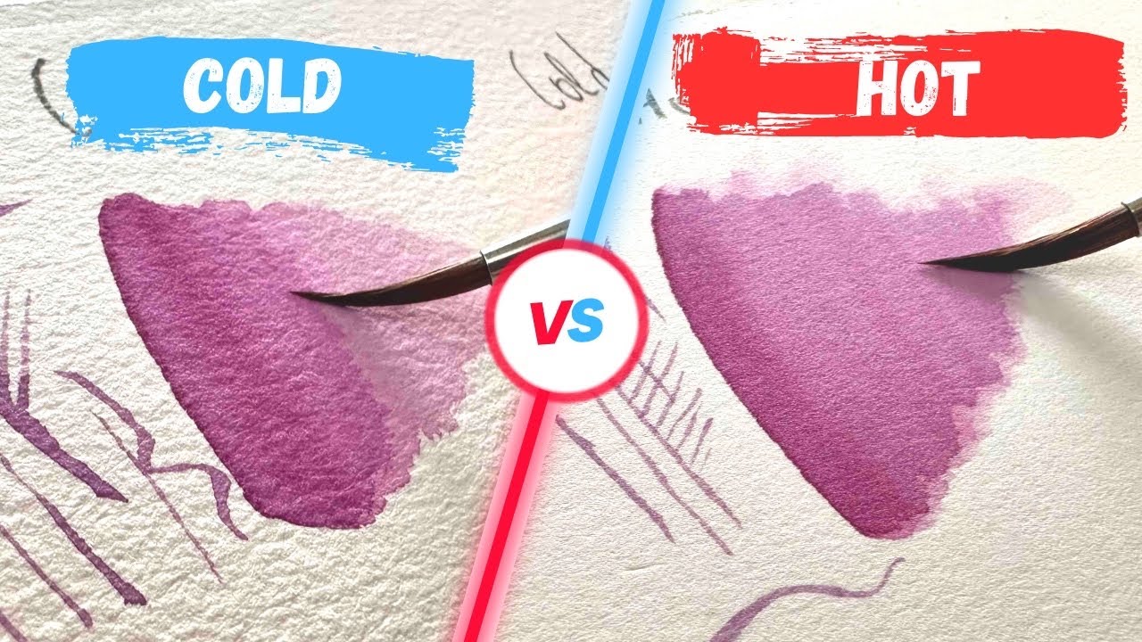 Cold Press & Hot Press Watercolour Paper: What's the Difference