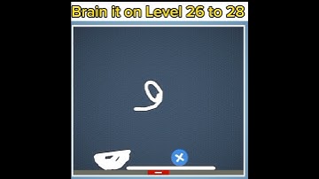 Brain it on Level 26 to 28 🔥 #gaming #viral #shorts