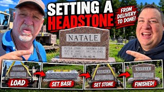 Delivering a Headstone | From Our Shop to the Cemetery