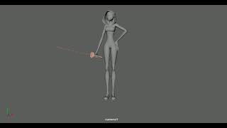 3D Idle/Run/Idle With Sword Animation