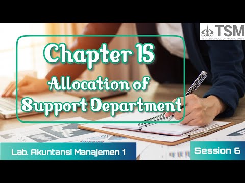 Allocation of Support Department