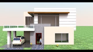 How to Build Modern House in Sweet Home 3D without any floor plan 01