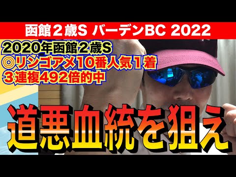 【函館２歳ステークス2022 バーデンバーデンカップ2022】道悪血統を狙え！！【競馬予想】