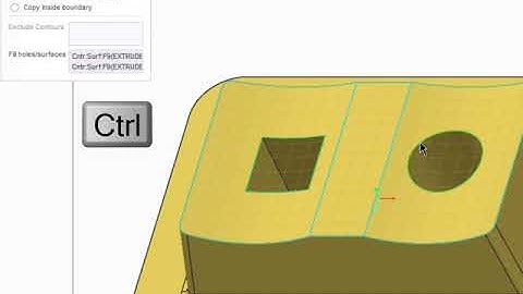 Tutorial  Copying and Pasting Surfaces - Creo