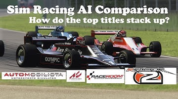 Sim Racing AI Comparison - A Look at What the Best Do Right and Vice Versa