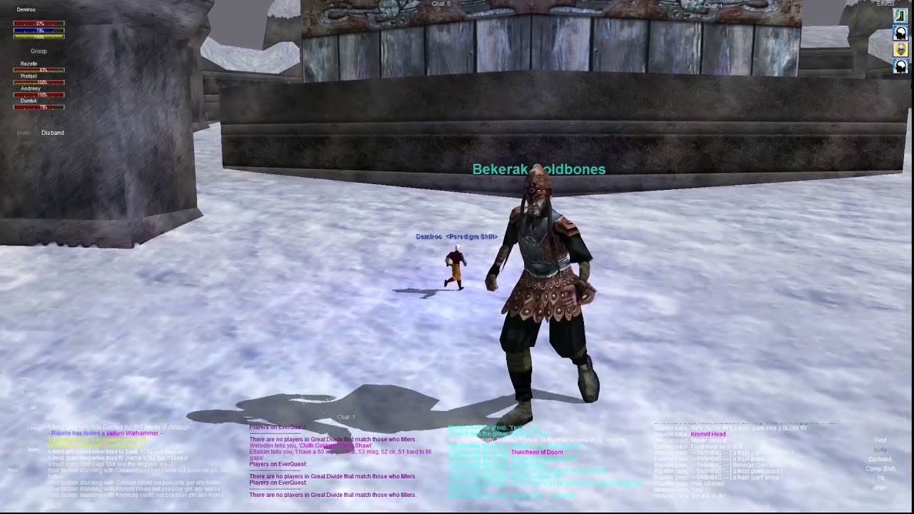 Everquest old school P99 Part 498 Starting Shawl Quest The great