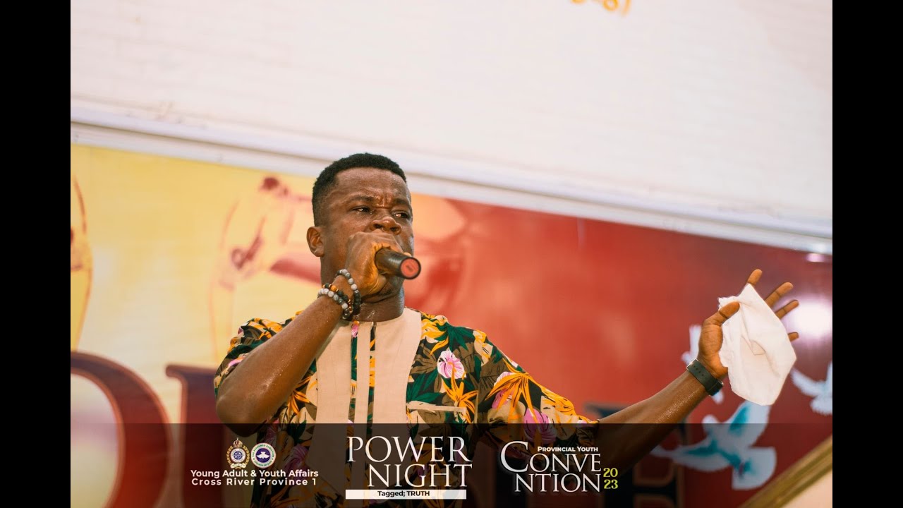 TONGUES OF FIRE AT The Youth Convention 2023  || Ministering Israel Ernest