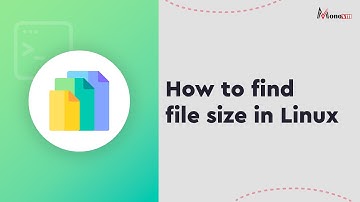 How to find file size in Linux