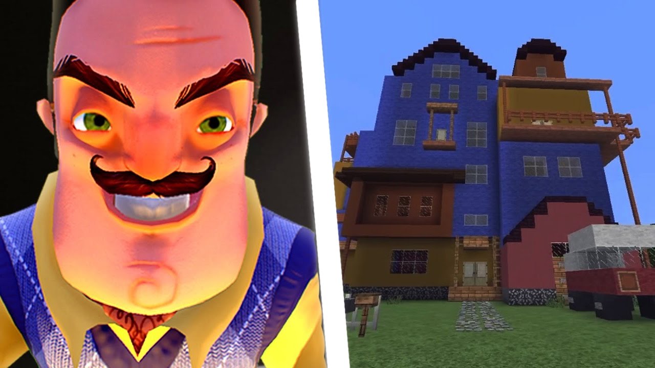 Игру майнкрафт привет сосед. Hello Neighbor дом. Hello Neighbor Minecraft. Hello Neighbor Roleplay World. Машина из Хэлоу нейбор.