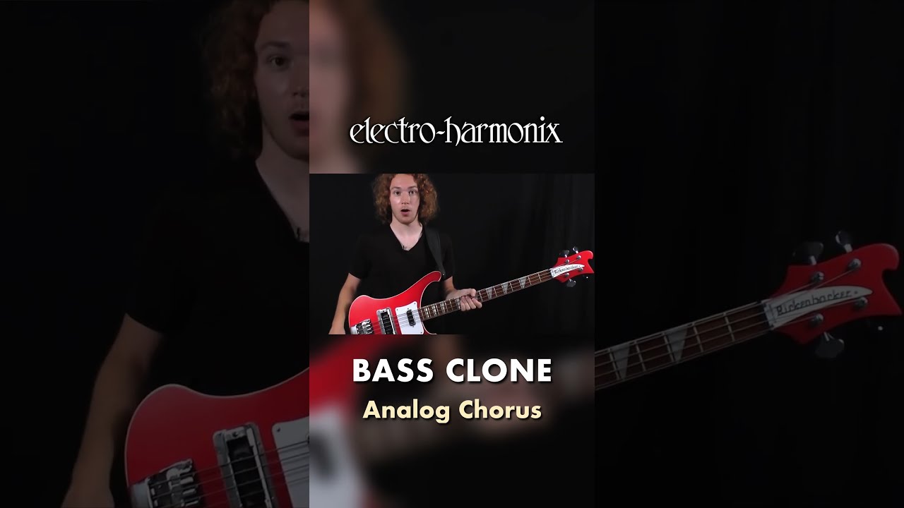 EHX Bass Clone Chorus Pedal Demo - YouTube