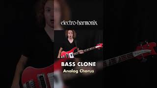 EHX Bass Clone Chorus Pedal Demo