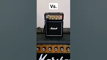 Guitar Amps Marshall JCM800 Vs MS 2 Mini Amp Guitar Guitarist Guitaramp Marshallamps Beginner 