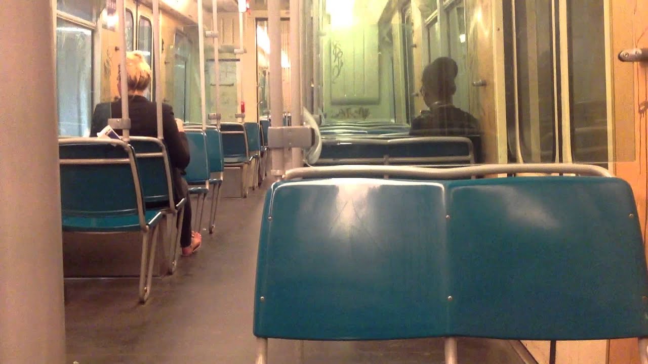 Ghetto subway ride (ritje in RET metro type SG2 wagen 5221) Rotterdam
