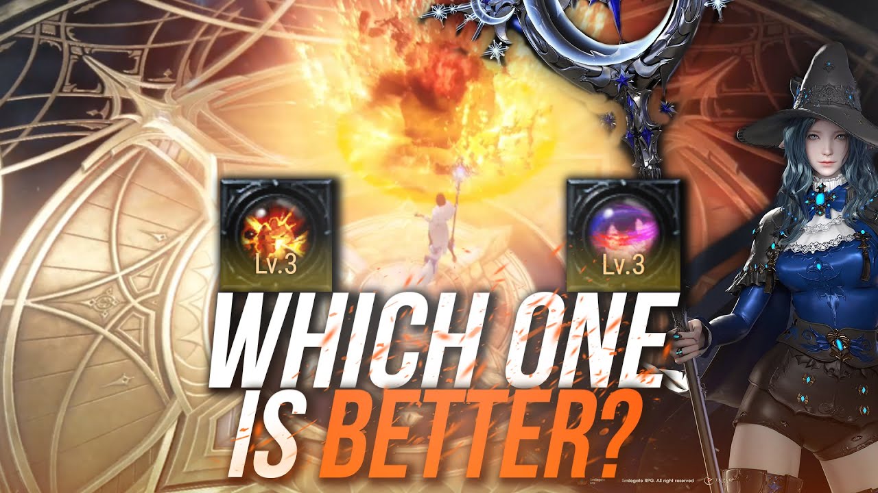 Lost Ark Igniter vs Reflux DPS Comparison Sorceress Class Engraving