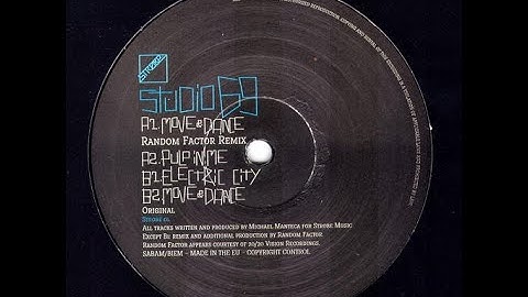 Studio 69 - Move & Dance (Random Factor Remix)