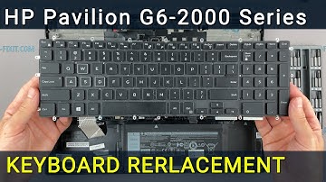 How to Replace HP Pavilion G6-2000 Keyboard | Fix Unresponsive Keys DIY Guide