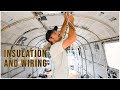 Installing Insulation and Wiring The Trailer (Airstream Argosy Ep. 15)