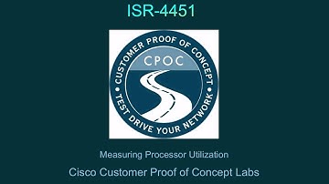 Understanding Processor Utilization in an ISR 4451-X