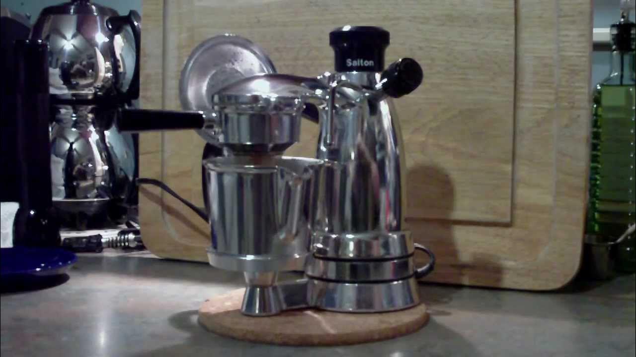 Salton EX3 Espresso Maker YouTube