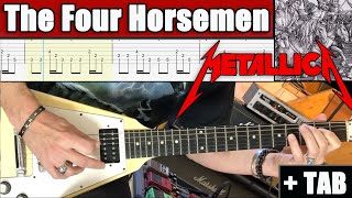 The Four Horsemen - Metallica (Cover + TAB) - Solos & Riffs - 3 Speeds