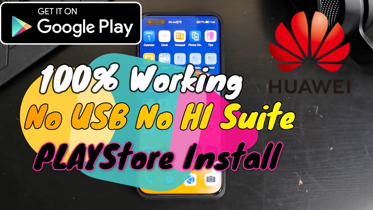 P40 Pro new install method to get play store on Huawei Phones - YouTube