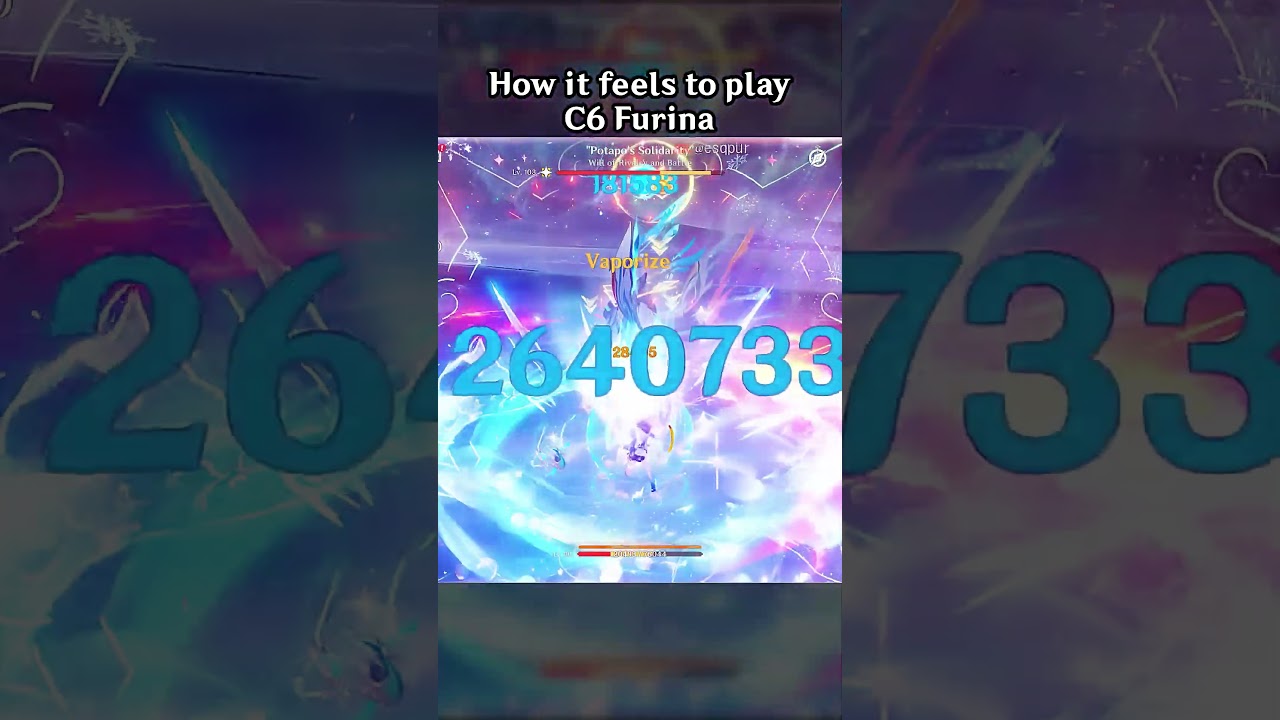 HOW IT FEELS TO PLAY C6 FURINA