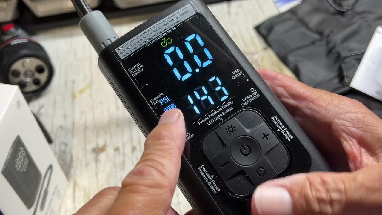 How to use Tire inflator YouTube
