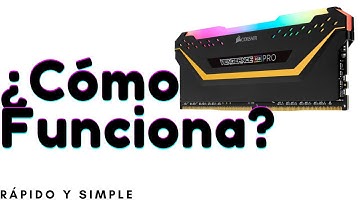 Explicación Fácil y Sencilla Memoria RAM | ¿Cómo funciona la memoria RAM?