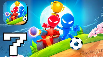 Stickman Party 234 MiniGames - Gameplay Walkthrough Part 7 Tutorial NEW Mobile Game (Android,ios)