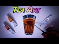 TEA GLASS PAINTING (HYPER REALISITC) | HYPER REALISTIC PAINTING | ACRYLIC PAINTING