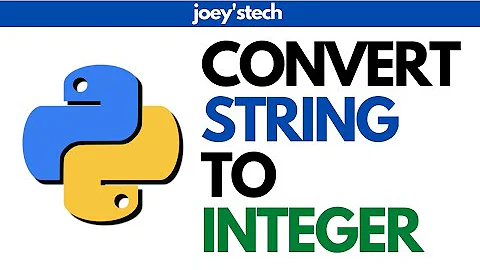 How to convert string to integer in python