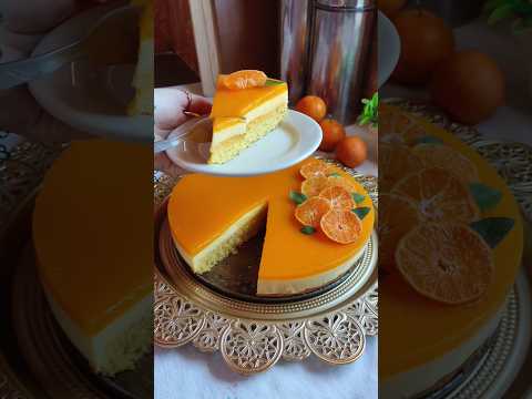 طارط الماندرين Food Recipe Cuisine Cooking البرتقال كيك طارط 