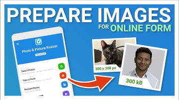 How to prepare images for online form (Resolution & File-Size) On Android Smartphone.