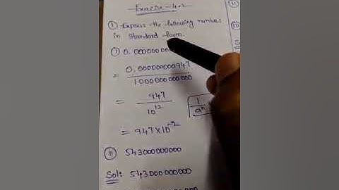 Class 8th 4.Exponents and Powers  Exercise 4.2  sums