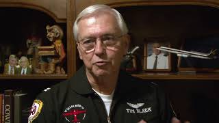 Tim Black iInterview. The uniform and his Distinguished Flying Cross award