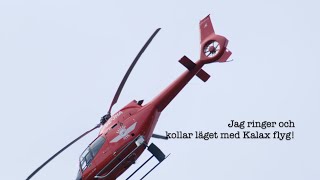 Jag ringer och kollar läget med Kallax flyg! 24 april 2024