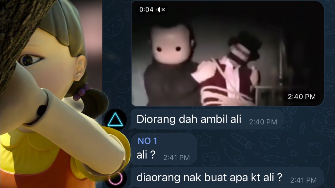 KISAH PSYCHO | SQUID GAME MALAYSIA (SERAM!!!)