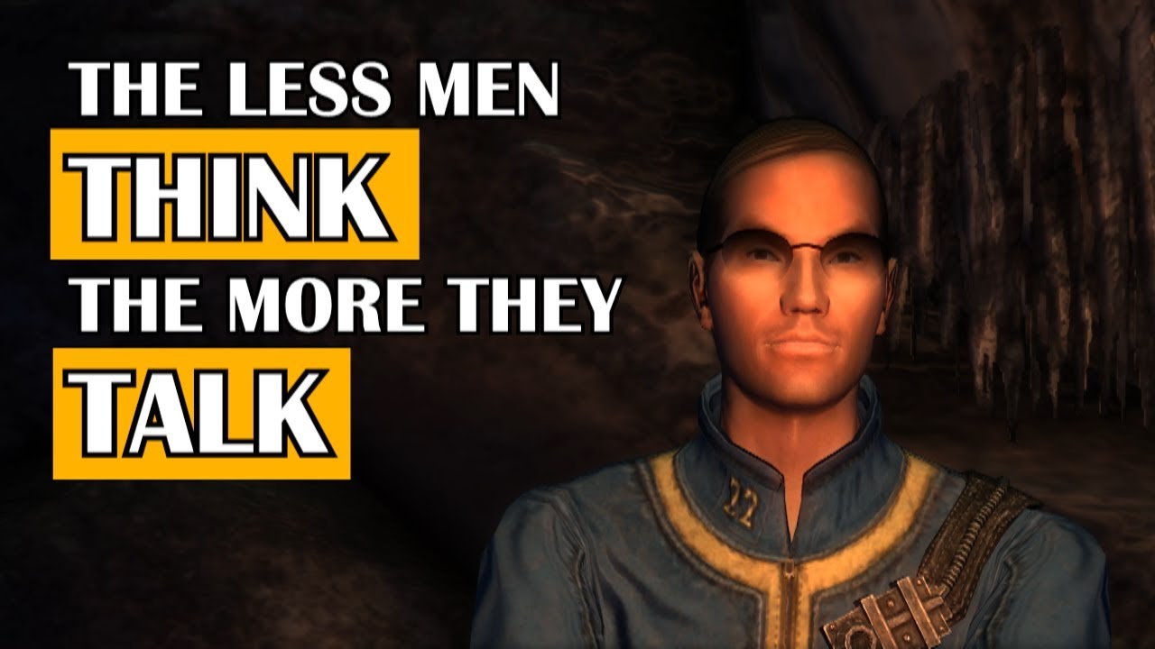Fallout New Vegas Best 30 Quotes and Dialogue YouTube