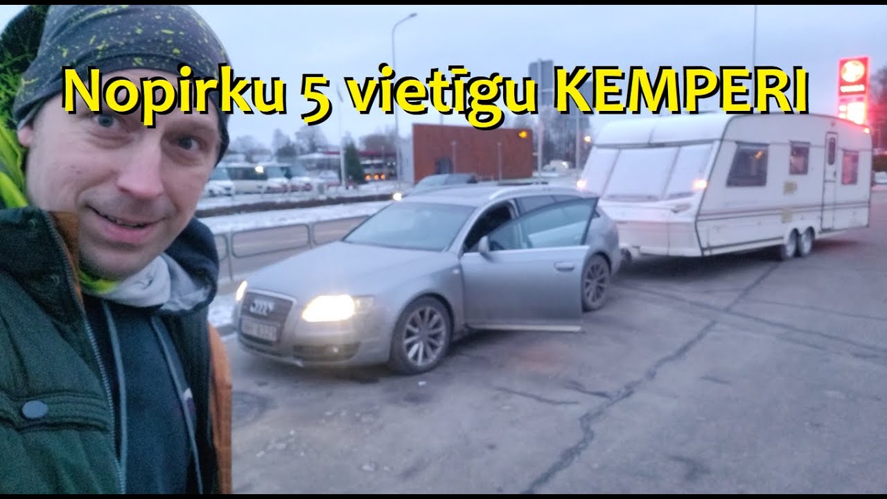 Nopirku 5vietīgu kemperi