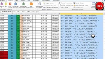 Creando Codigo SQL con Ayuda de Excel