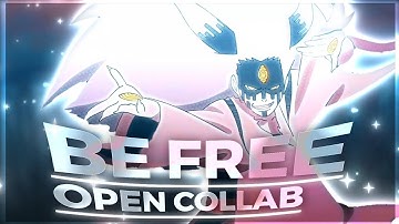 @aenzyy  x @nishix_edits  | Open Collab Entry | Be free - [Edit/AMV]! #aenzoc