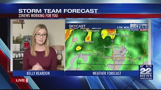 Weather Alert: Heavy rain, gusty winds Monday