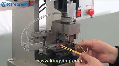 Air Feed Mylar Tape Terminal Crimp Applicator