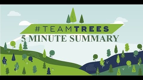 #TeamTrees - 5-Minute Summary: Let