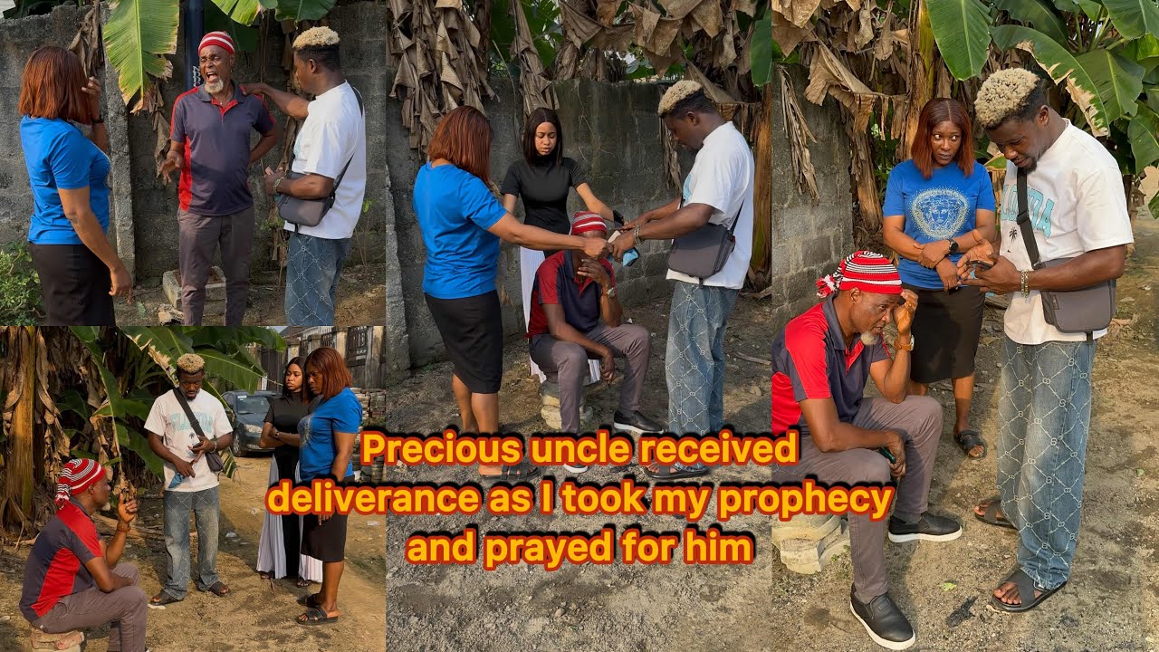 Precious uncle received deliverance as I took my prophecy and prayed for him