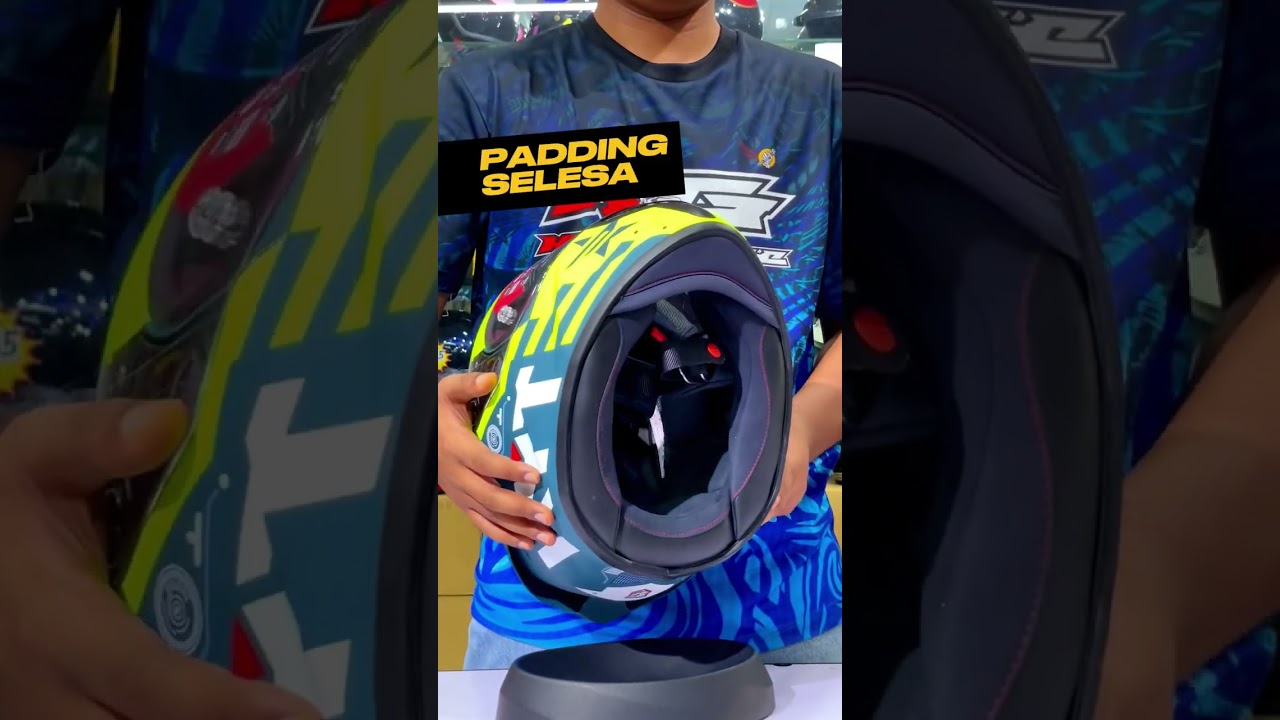 KYT FULL FACE HELMET TT COURSE FUSELAGE MATTE YELLOW🔥 ✅FREE BAG HELMET x 1 ✅FREE STICKER x 1